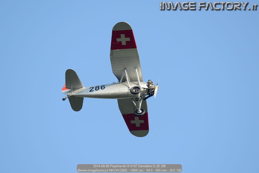 2014-09-06 Payerne Air14 0197 Dewoitine D-26 286